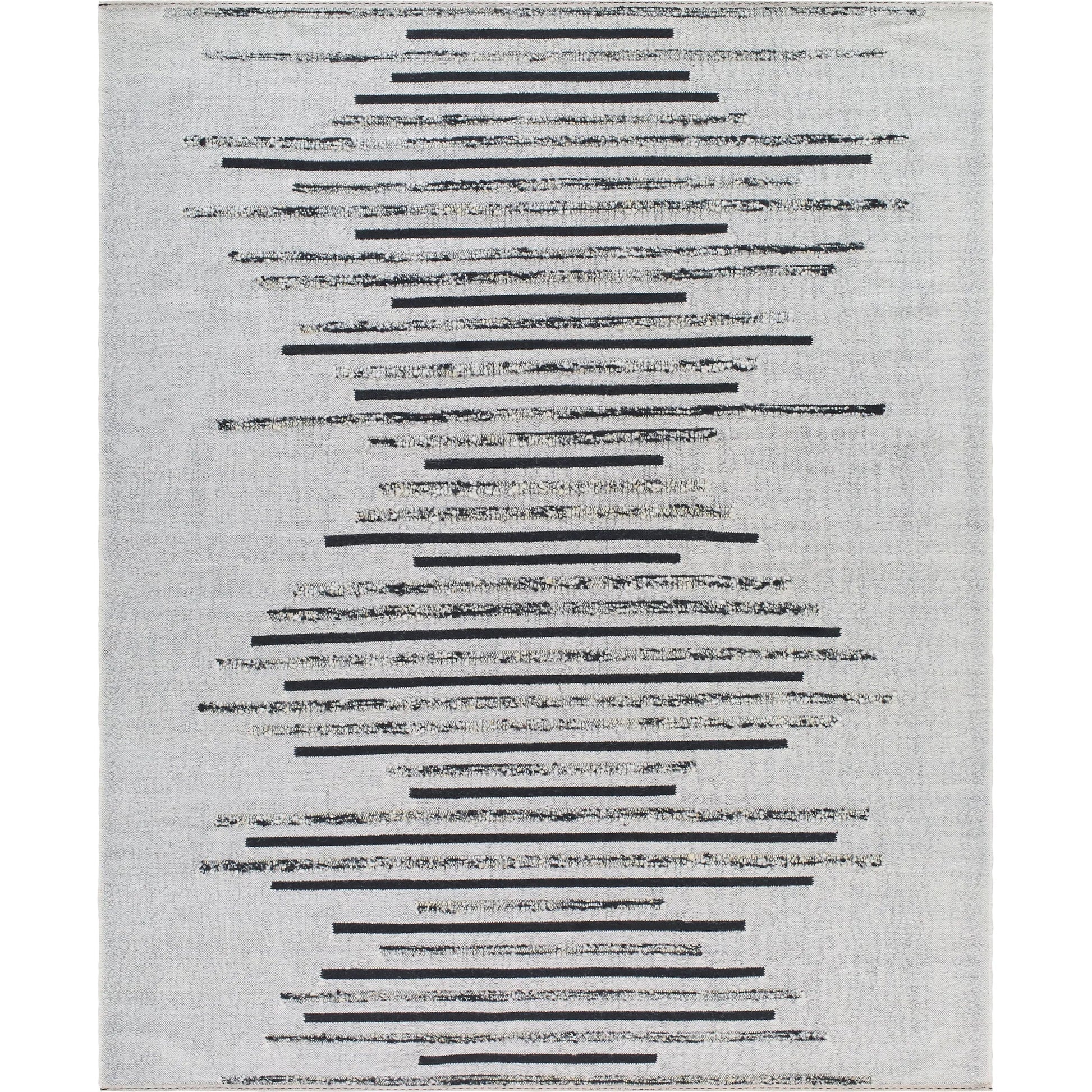 Goteborg GTG-2301 Rug by Surya in ivory, black. Made from face: 80% wool, 20% cotton, warp: 20% cotton in a unique style.