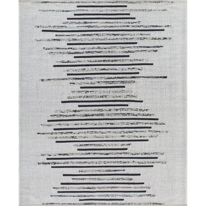 Goteborg GTG-2301 Rug by Surya in ivory, black. Made from face: 80% wool, 20% cotton, warp: 20% cotton in a unique style.