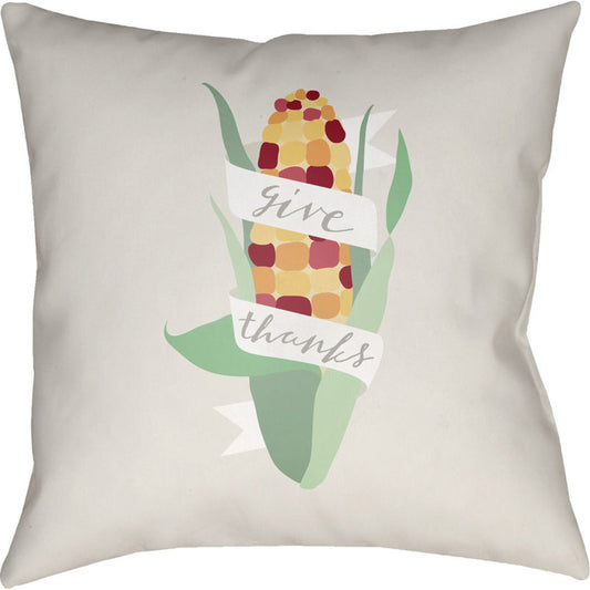 Corn Pillow - 8513 by Livabliss. Made from front: 100% polyester, back: 100% polyester in a modern style.