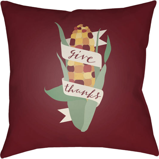 Corn Pillow - 8513 by Livabliss. Made from front: 100% polyester, back: 100% polyester in a modern style.