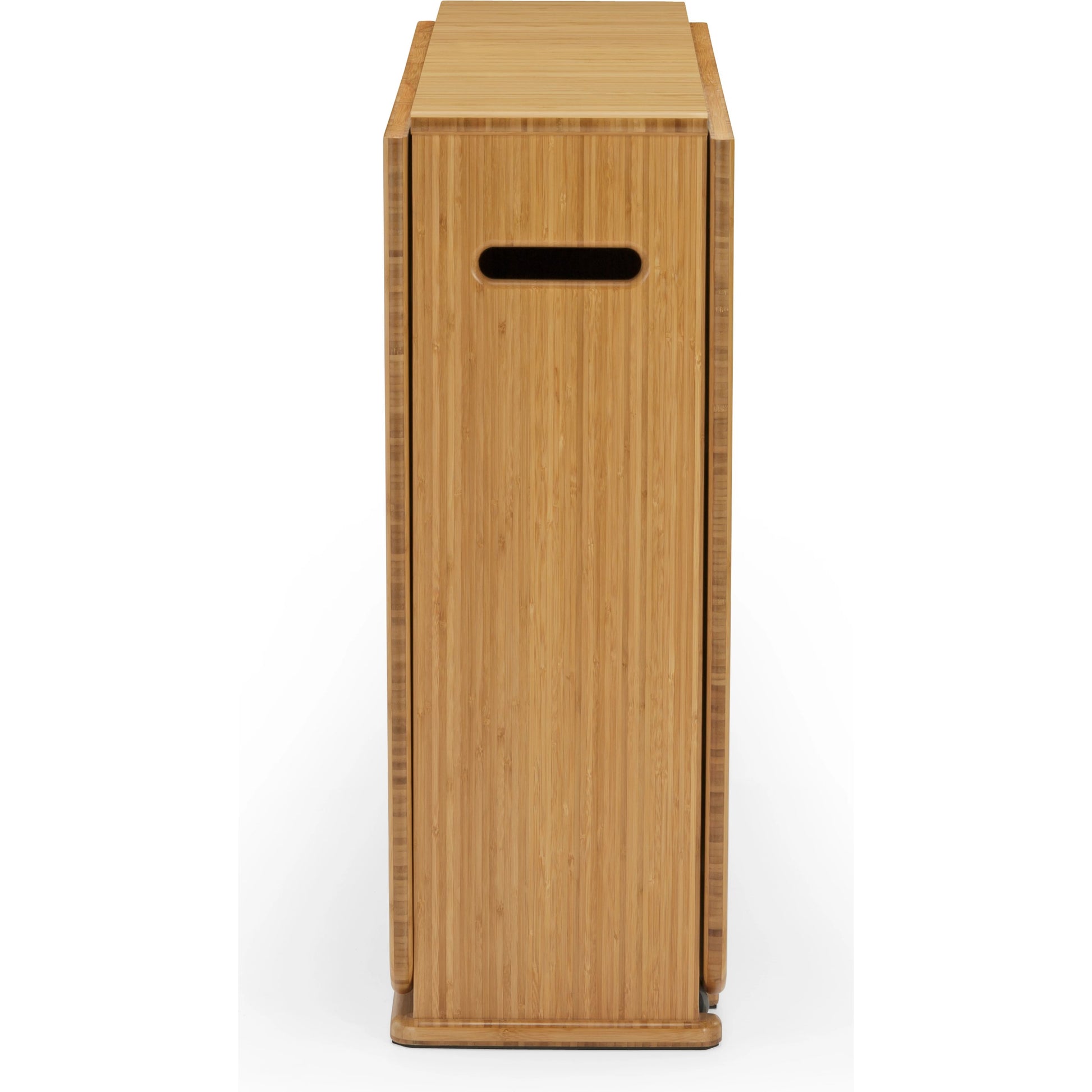 Linden Gateleg Table by Greenington in caramelized. Made from 100% bamboo in a modern style.