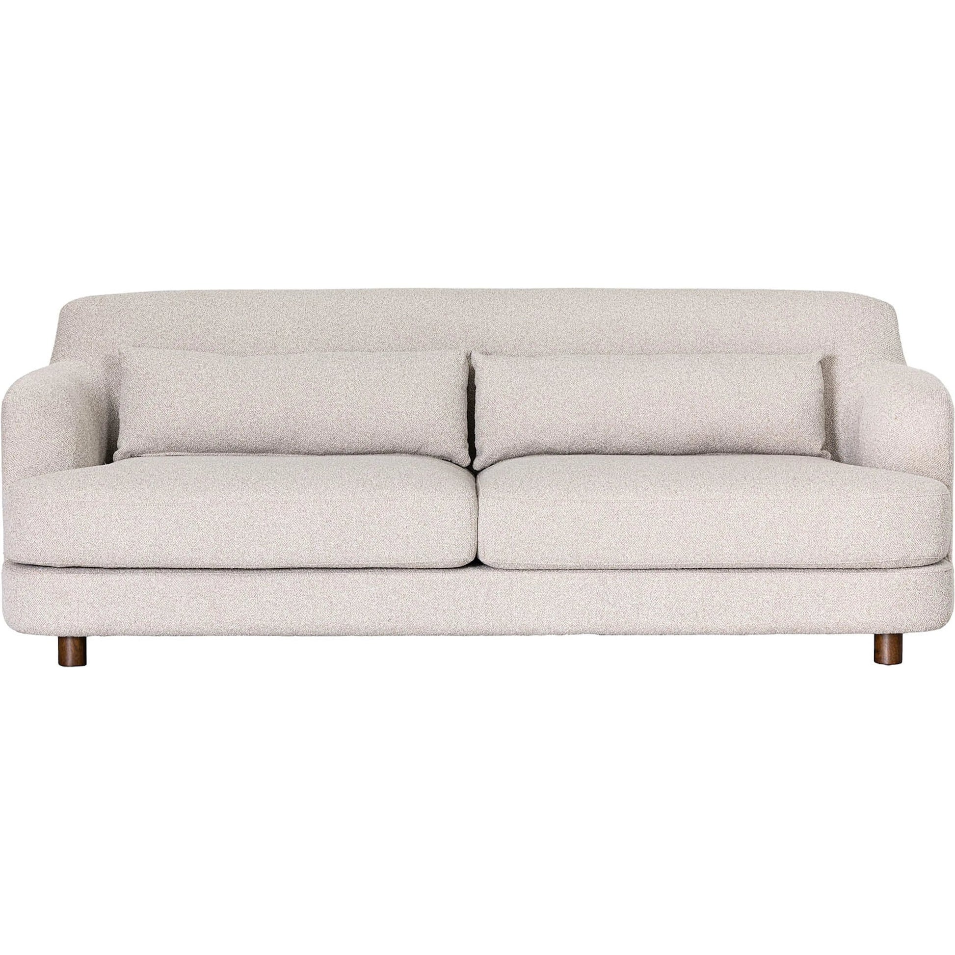 Generation Sofa by LH Imports in beige. Made from hardwood, foam, polyester fibre, polyester, rubberwood in a unique style.