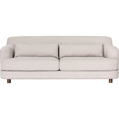 Generation Sofa by LH Imports in beige. Made from hardwood, foam, polyester fibre, polyester, rubberwood in a unique style.