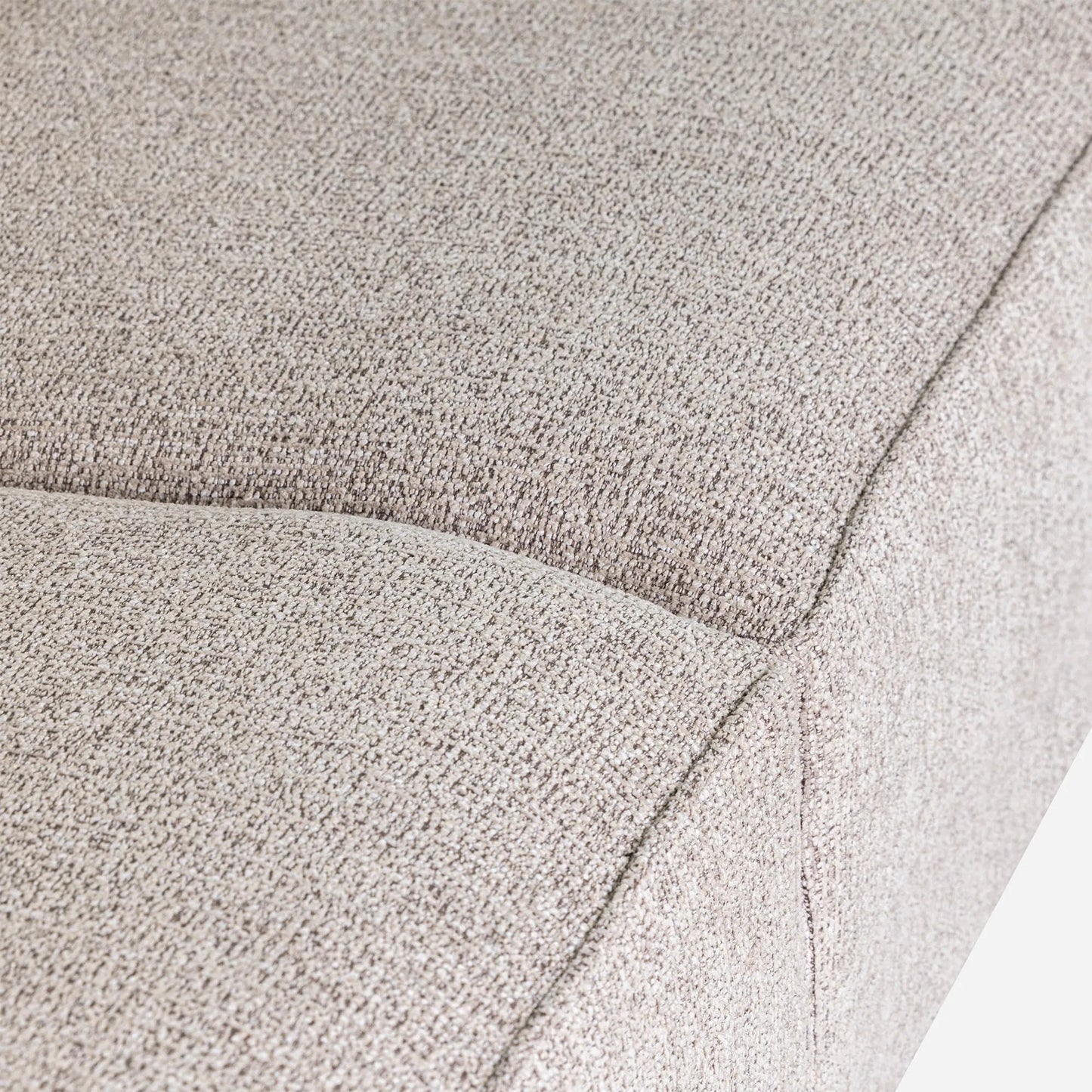 005 SI-2527521 | Closeup | Generation Sofa by LH Imports in beige. Made from hardwood, foam, polyester fibre, polyester, rubberwood in a unique style.