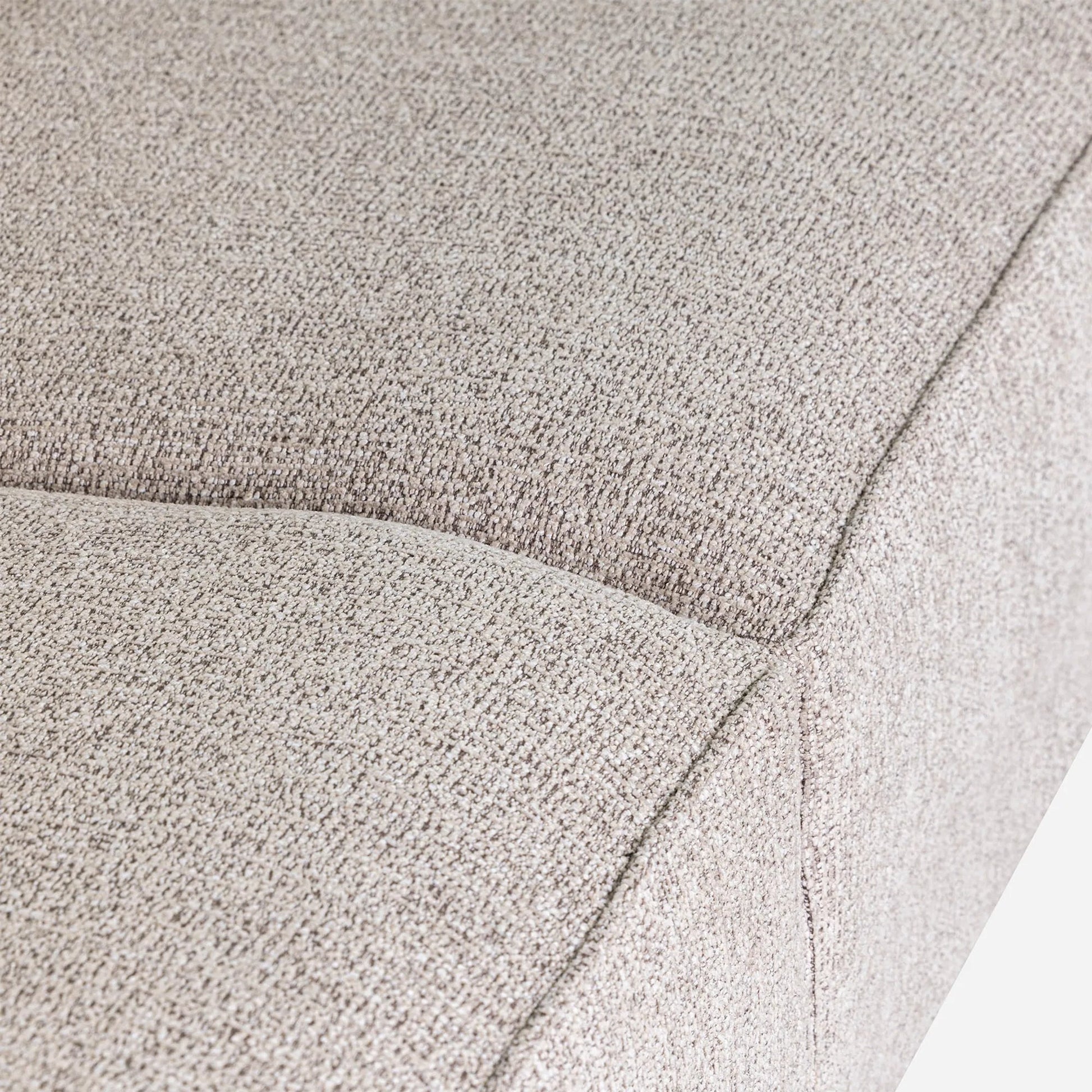Generation Sofa by LH Imports in beige. Made from hardwood, foam, polyester fibre, polyester, rubberwood in a unique style.