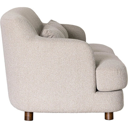 Generation Sofa by LH Imports in beige. Made from hardwood, foam, polyester fibre, polyester, rubberwood in a unique style.