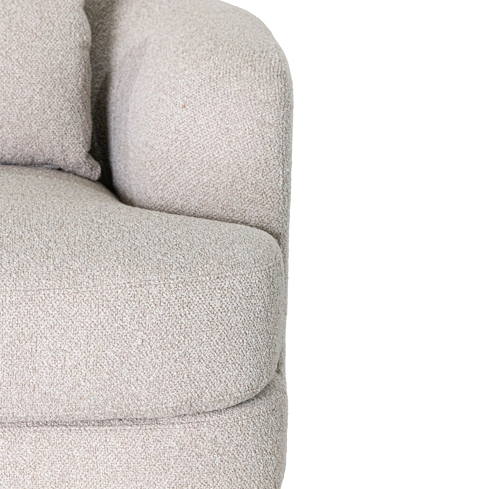 Generation Sofa by LH Imports in beige. Made from hardwood, foam, polyester fibre, polyester, rubberwood in a unique style.
