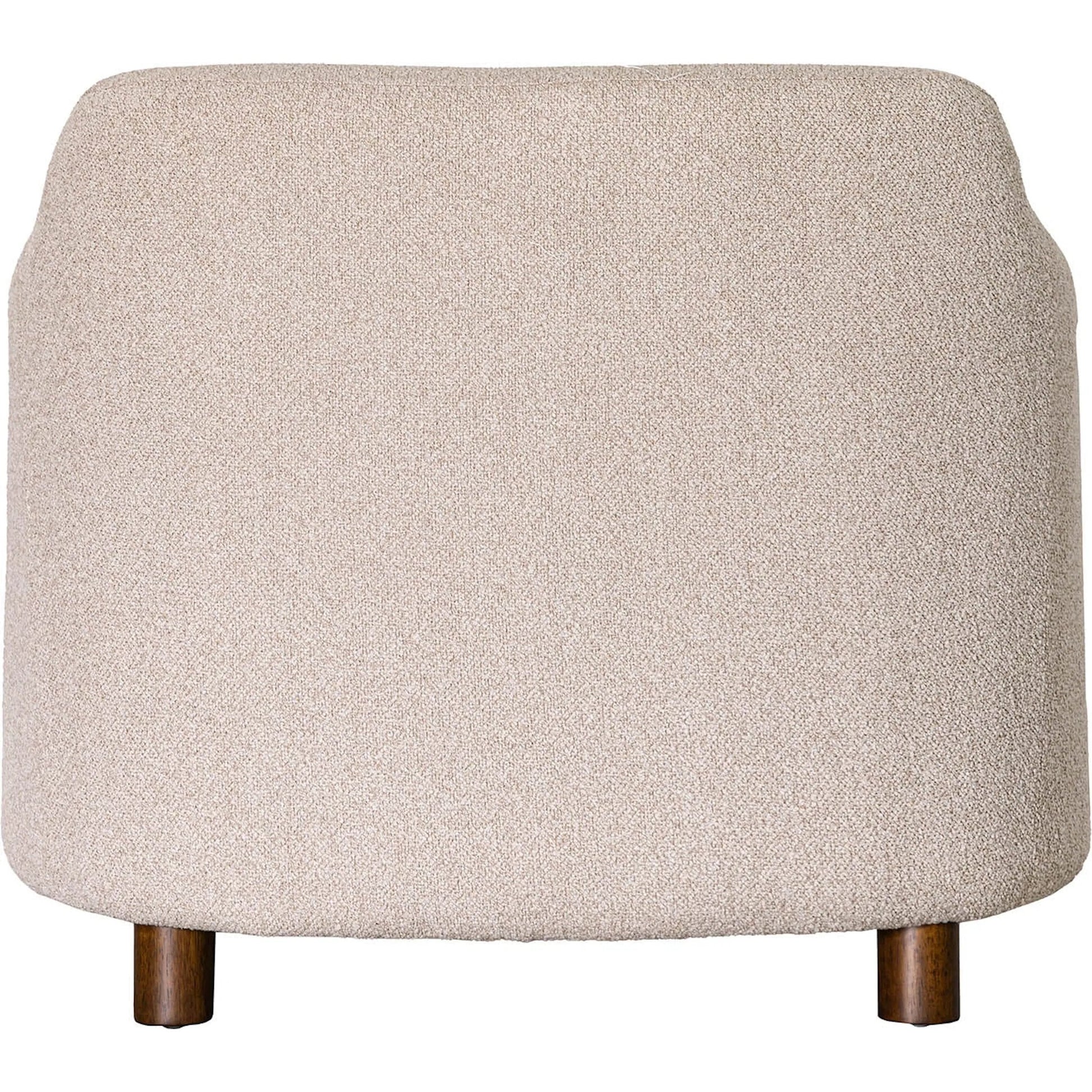 Generation Club Chair by LH Imports in beige. Made from hardwood, foam, polyester fibre, polyester, rubberwood in a unique style.