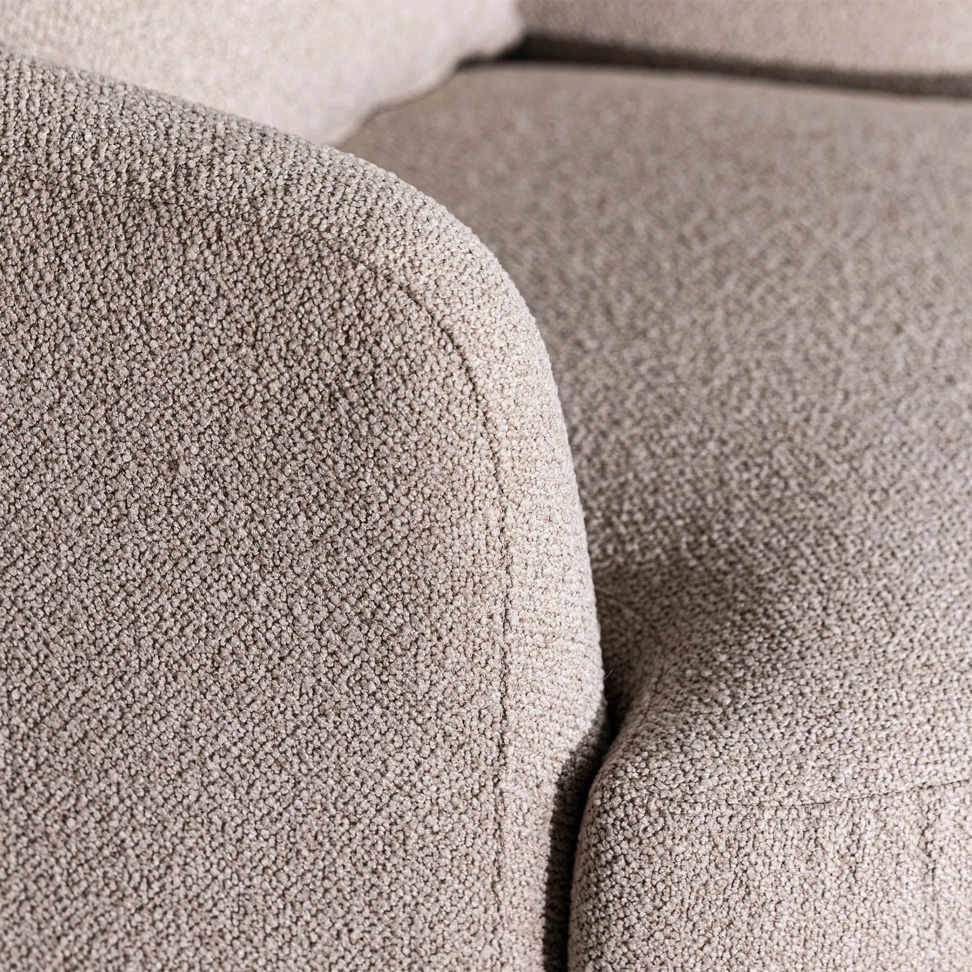 Generation Club Chair by LH Imports in beige. Made from hardwood, foam, polyester fibre, polyester, rubberwood in a unique style.