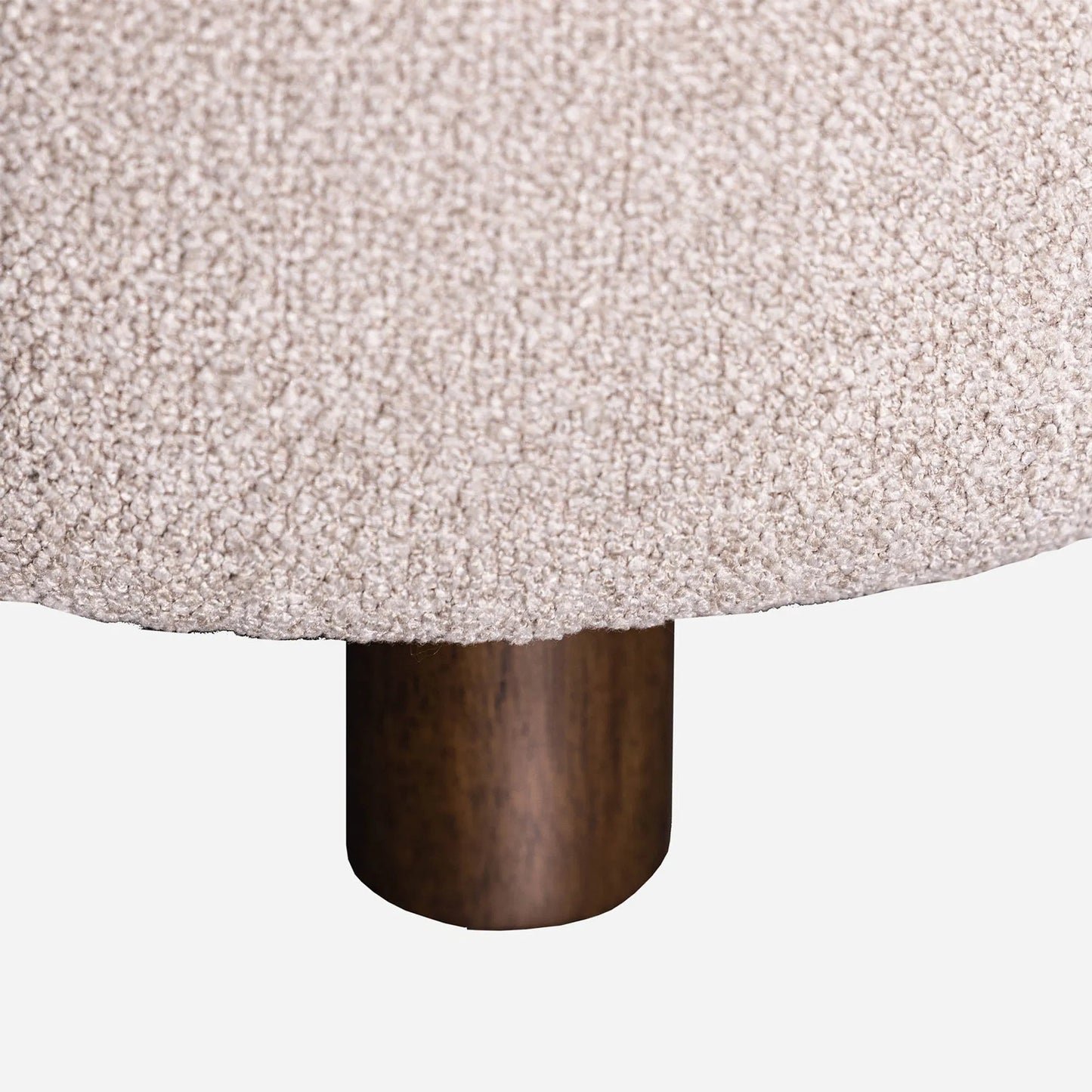 008 SI-2527522 | Closeup | Generation Club Chair by LH Imports in beige. Made from hardwood, foam, polyester fibre, polyester, rubberwood in a unique style.