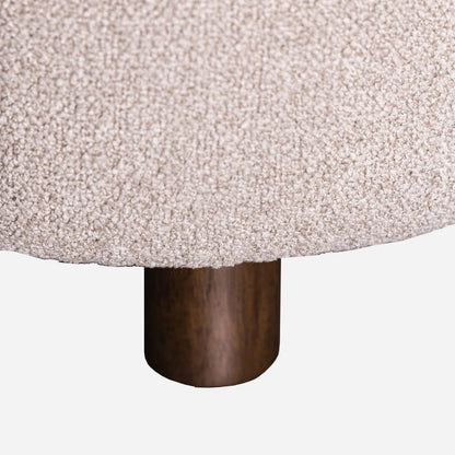 Generation Club Chair by LH Imports in beige. Made from hardwood, foam, polyester fibre, polyester, rubberwood in a unique style.