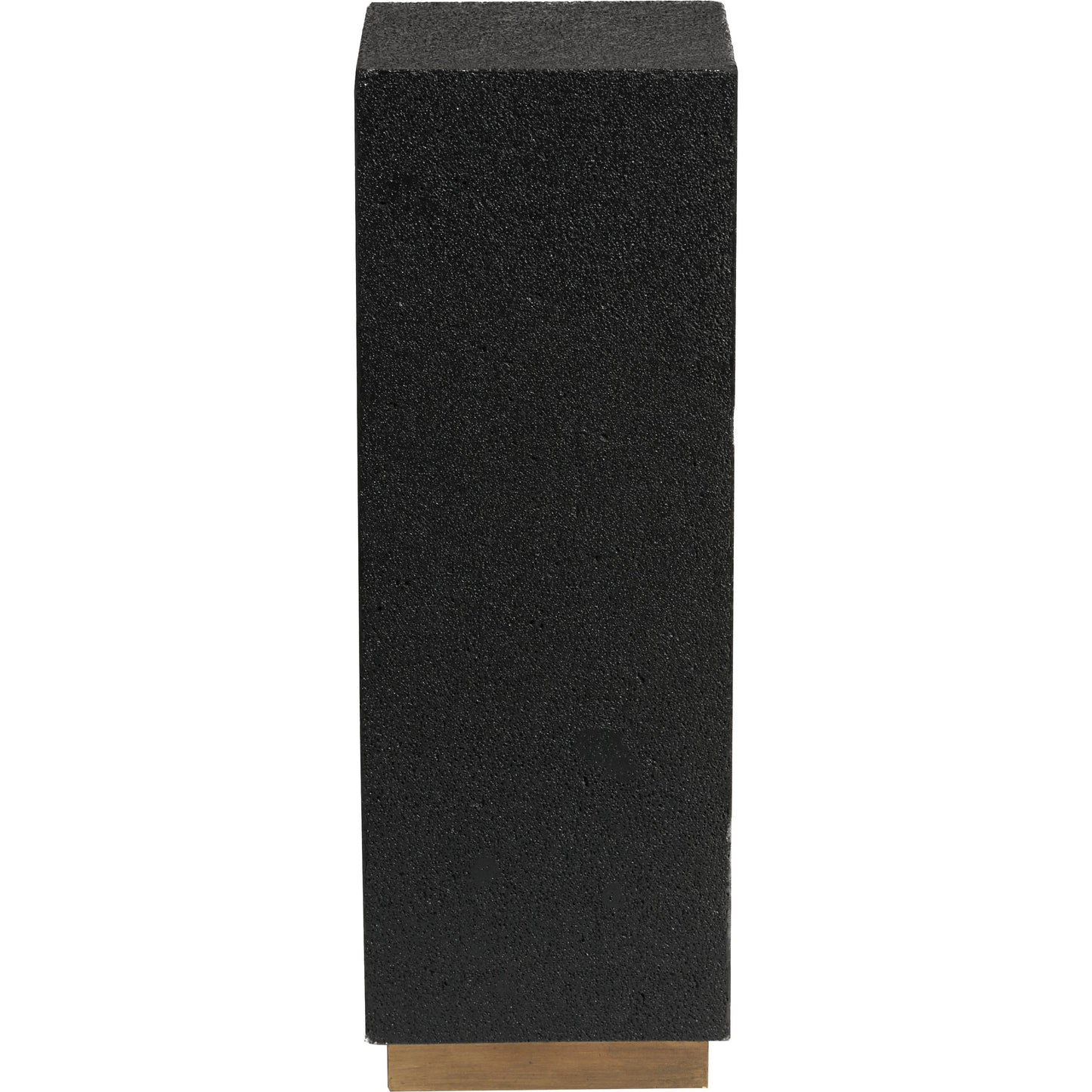 002 SI-2155646 | Additional Silo | Small Lava Stone Pedestal by Pulaski Furniture in black lava stone. Made from lava stone, metal in a modern style.