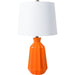 Garrity - 31034 by Livabliss. Made from shade (outside): linen, shade (inside): polyester, body: ceramic, finial: iron, finial: metal, harp: iron in a modern style.