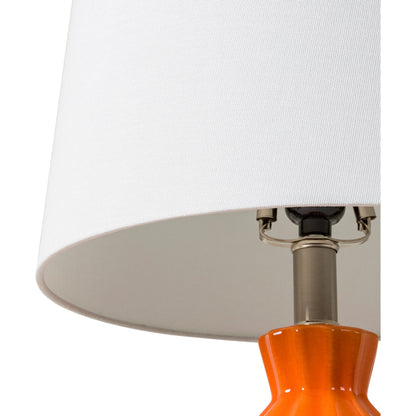 Garrity - 31034 by Livabliss. Made from shade (outside): linen, shade (inside): polyester, body: ceramic, finial: iron, finial: metal, harp: iron in a modern style.