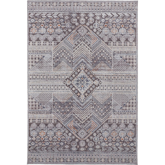 Francisco Transitional Rug - 39GDF by Feizy in ivory, gray. Made from unique in a unique style.
