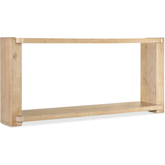 Retreat Console Table by Hooker Furniture in dune. Made from oak veneers in a cottage & farmhouse style.