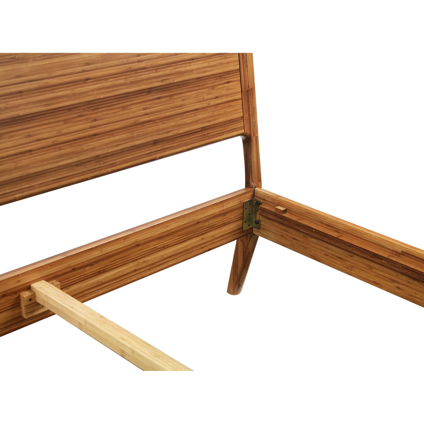 017 SR-851342 | Additional Silo | Ventura Platform Bed by Greenington in amber. Made from solid moso bamboo in a modern style.