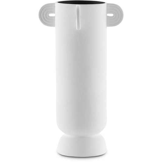 Happy 40 Tube Vase by Currey and Company. Made from ceramic in a modern style.