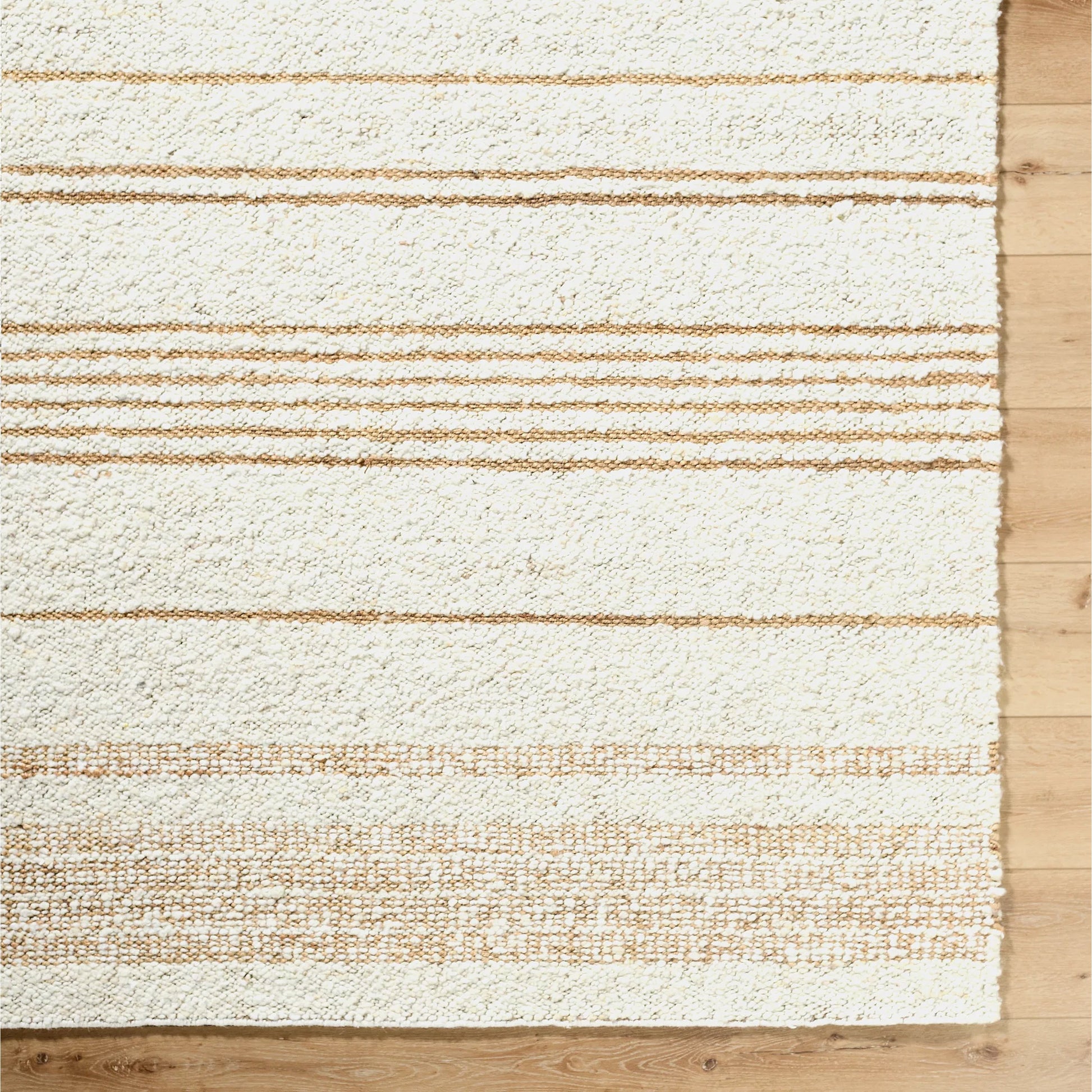 Genevive GVV-2300 Rug by Livabliss in ivory, sandstone, taupe. Made from wool, jute in a unique style.