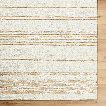 Genevive GVV-2300 Rug by Livabliss in ivory, sandstone, taupe. Made from wool, jute in a unique style.