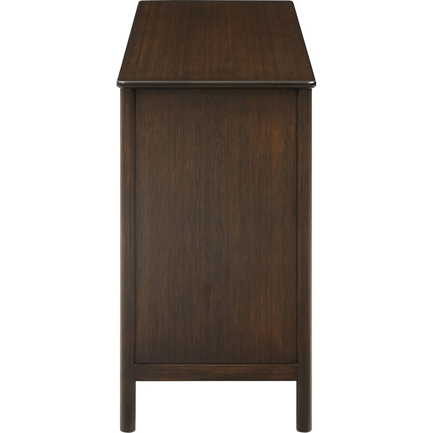 003 SI-2449229 | Additional Silo | Weston Six Drawer Dresser by Greenington in black walnut. Made from 100% solid moso bamboo in a rustic style.