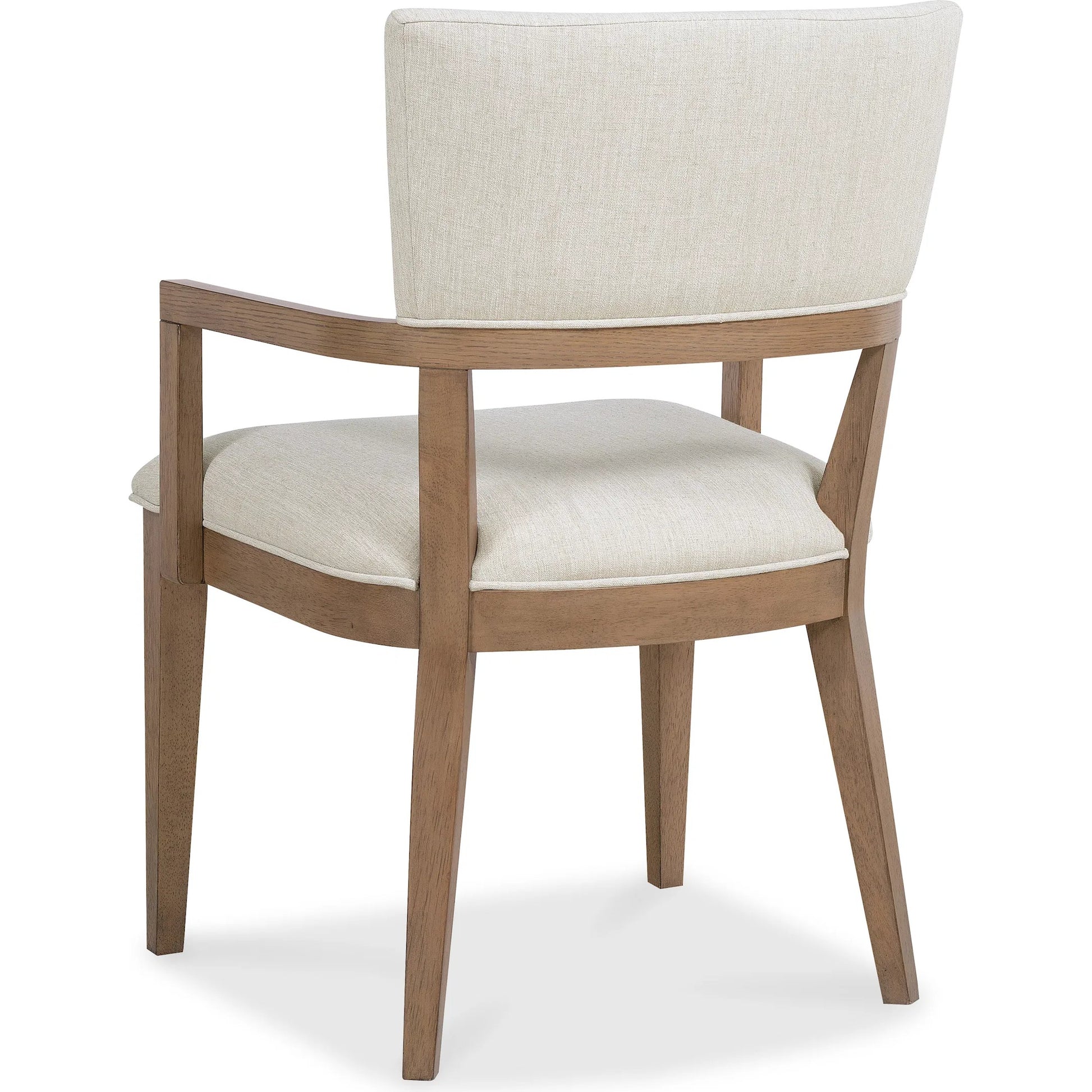 Sonnet Upholstered Dining Chair by Hooker Furniture in beige and wren. Made from 92% polyester, 8% linen in a transitional style.