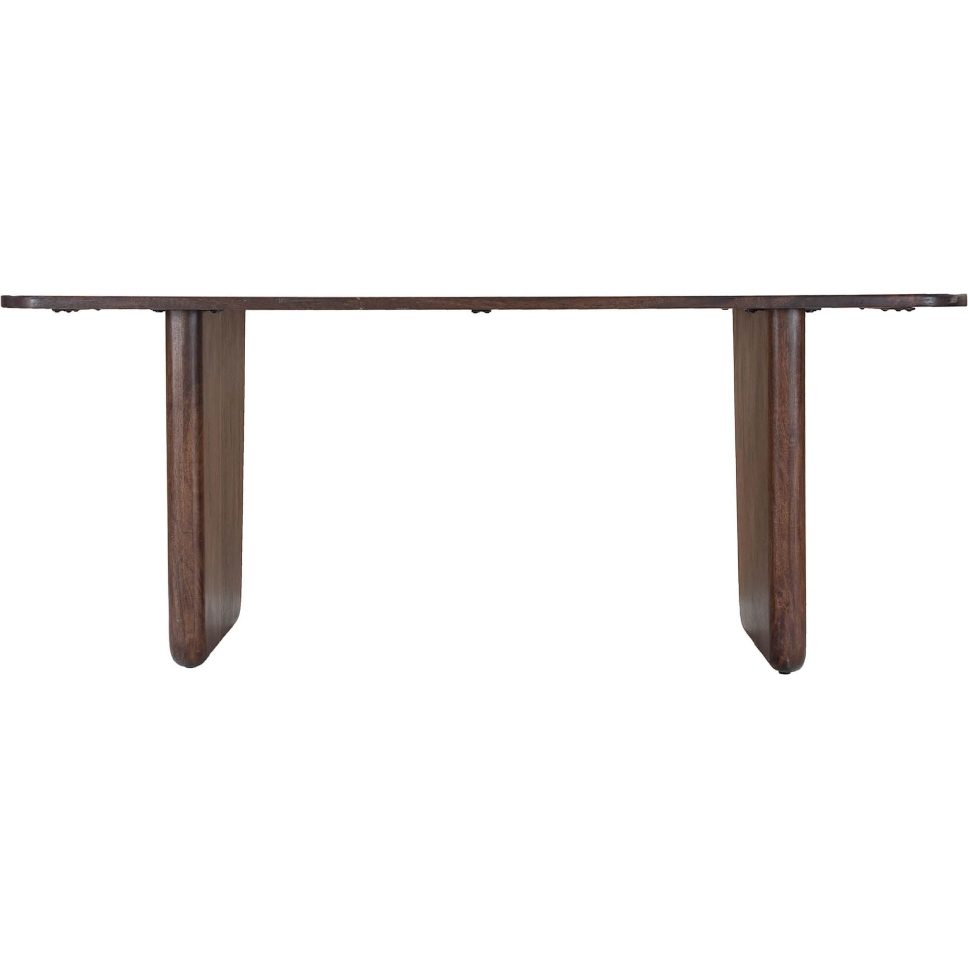 Galaxy Dining Table by LH Imports in brown. Made from mango in a unique style.