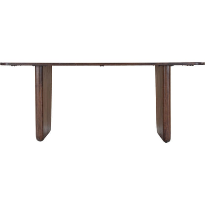 Galaxy Dining Table by LH Imports in brown. Made from mango in a unique style.