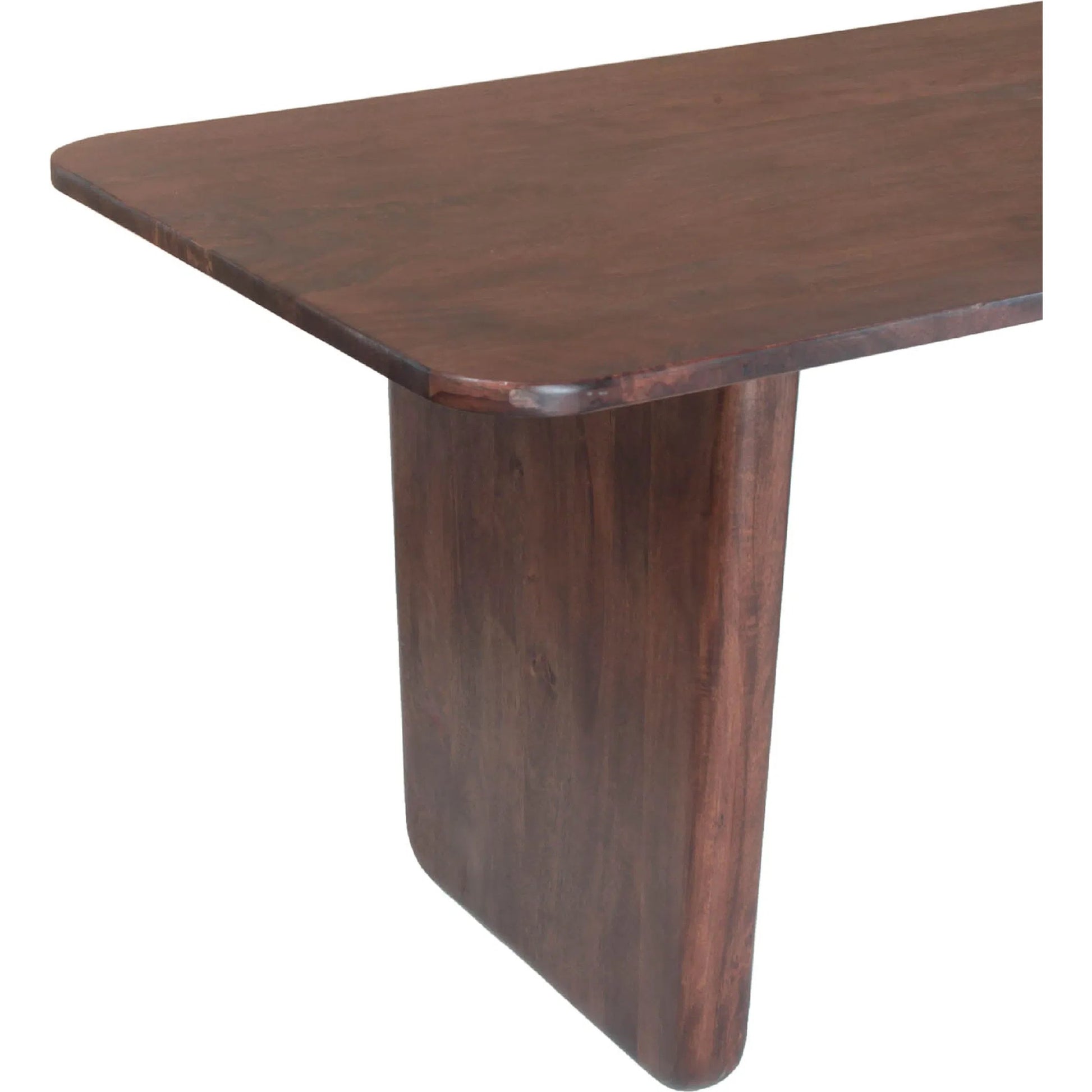 Galaxy Dining Table by LH Imports in brown. Made from mango in a unique style.