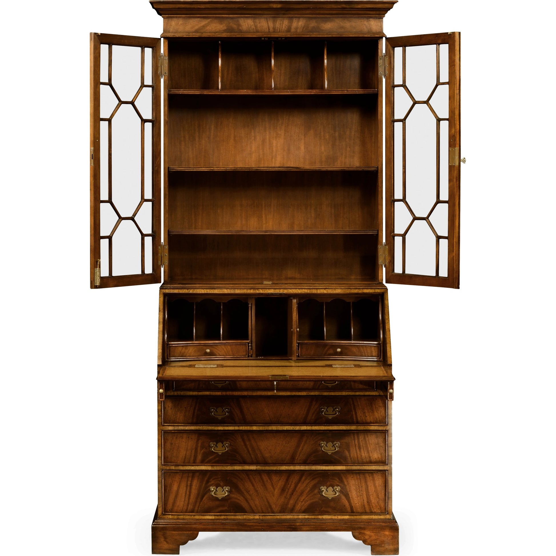 Buckingham Georgian Mahogany Secretary by Jonathan Charles. Made from unique in a cottage & farmhouse style.