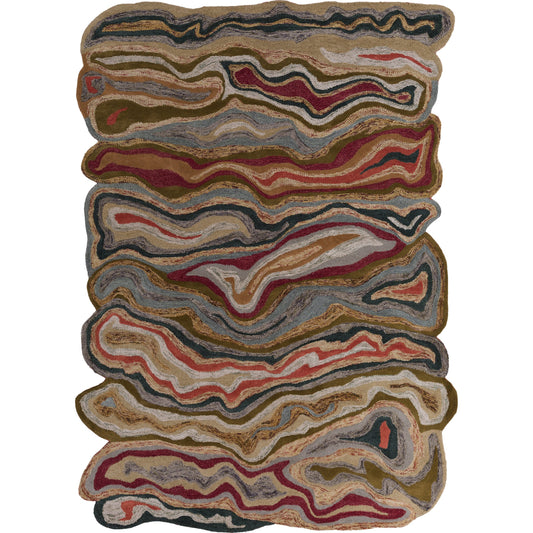 Gypsy Rug - 1362 by Surya in olive gray, midnight green. Made from 100% wool in a unique style.