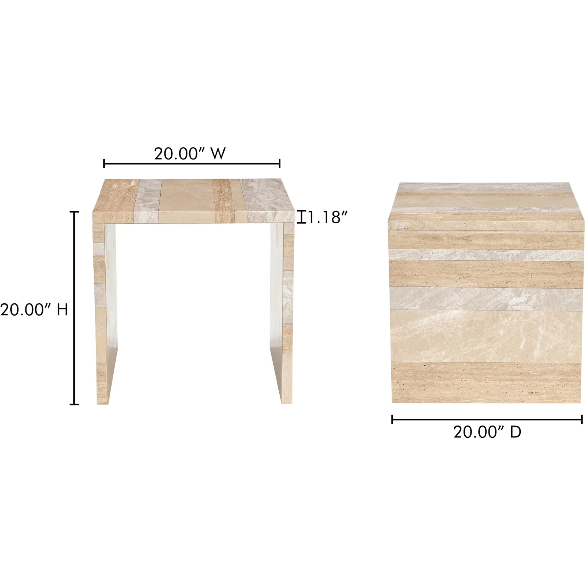 Rosa Accent Table by Moe's Home Collection. Made from unique in a transitional style.