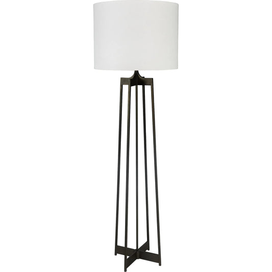 Alamitos Floor Lamp by Bradburn Home. Made from metal in a unique style.