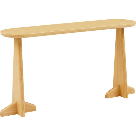 Zephyr Console Table by Greenington. Made from 100% solid moso bamboo in a unique style.