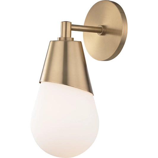 Cora Wall Sconce by Mitzi. Made from steel in a modern style.