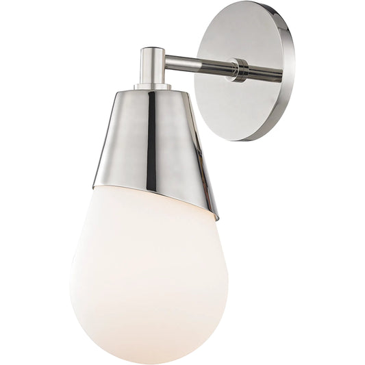 Cora Wall Sconce by Mitzi. Made from steel in a modern style.