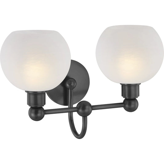 Jerica 2-Light Bath and Vanity by Mitzi. Made from steel in a unique style.