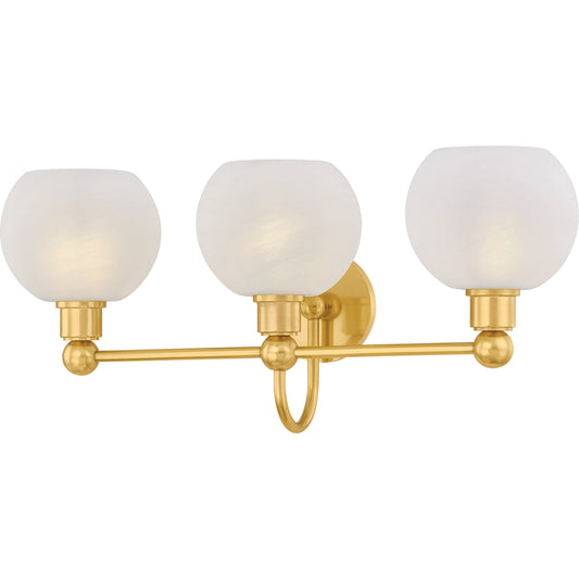 Jerica 3-Light Bath and Vanity by Mitzi. Made from steel in a unique style.