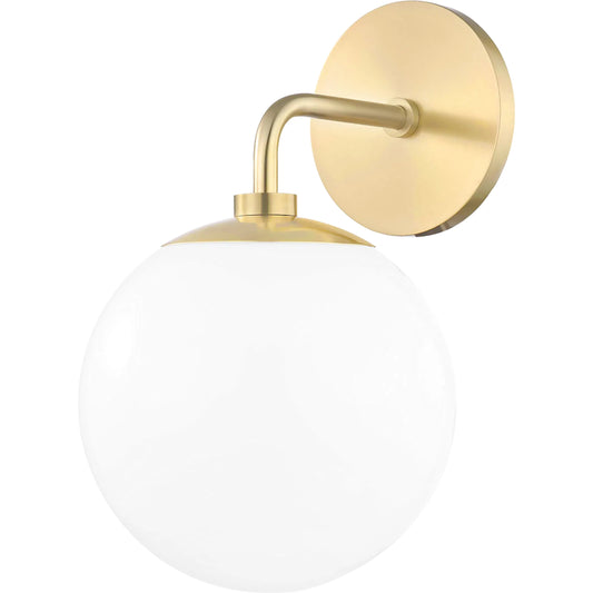 Stella Wall Sconce by Mitzi. Made from steel in a transitional style.