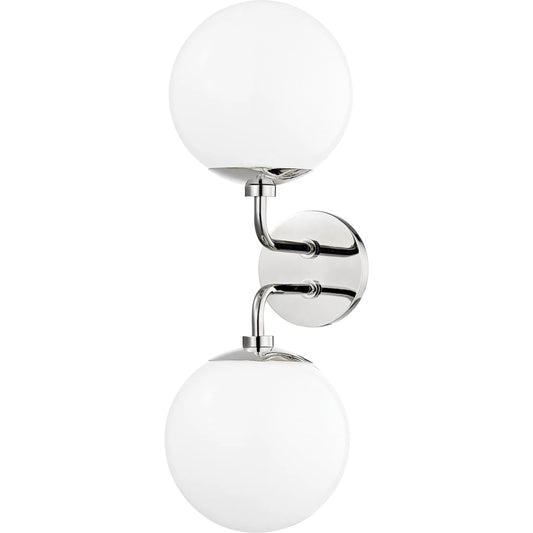 Stella Wall Sconce by Mitzi. Made from steel in a transitional style.