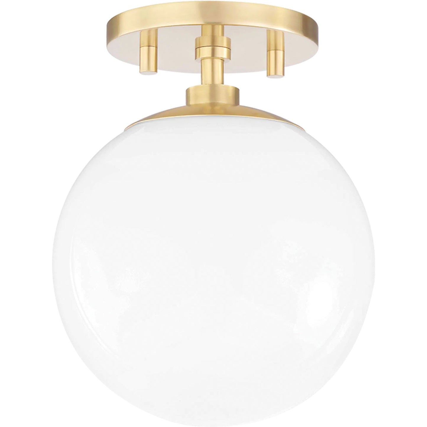 004 S-313005 | Primary Silo | Stella Semi Flush by Mitzi. Made from steel in a transitional style.