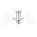Stella 5 Light Semi Flush by Mitzi. Made from steel in a modern style.