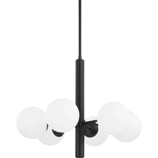 Stella Chandelier by Mitzi. Made from steel in a modern style.