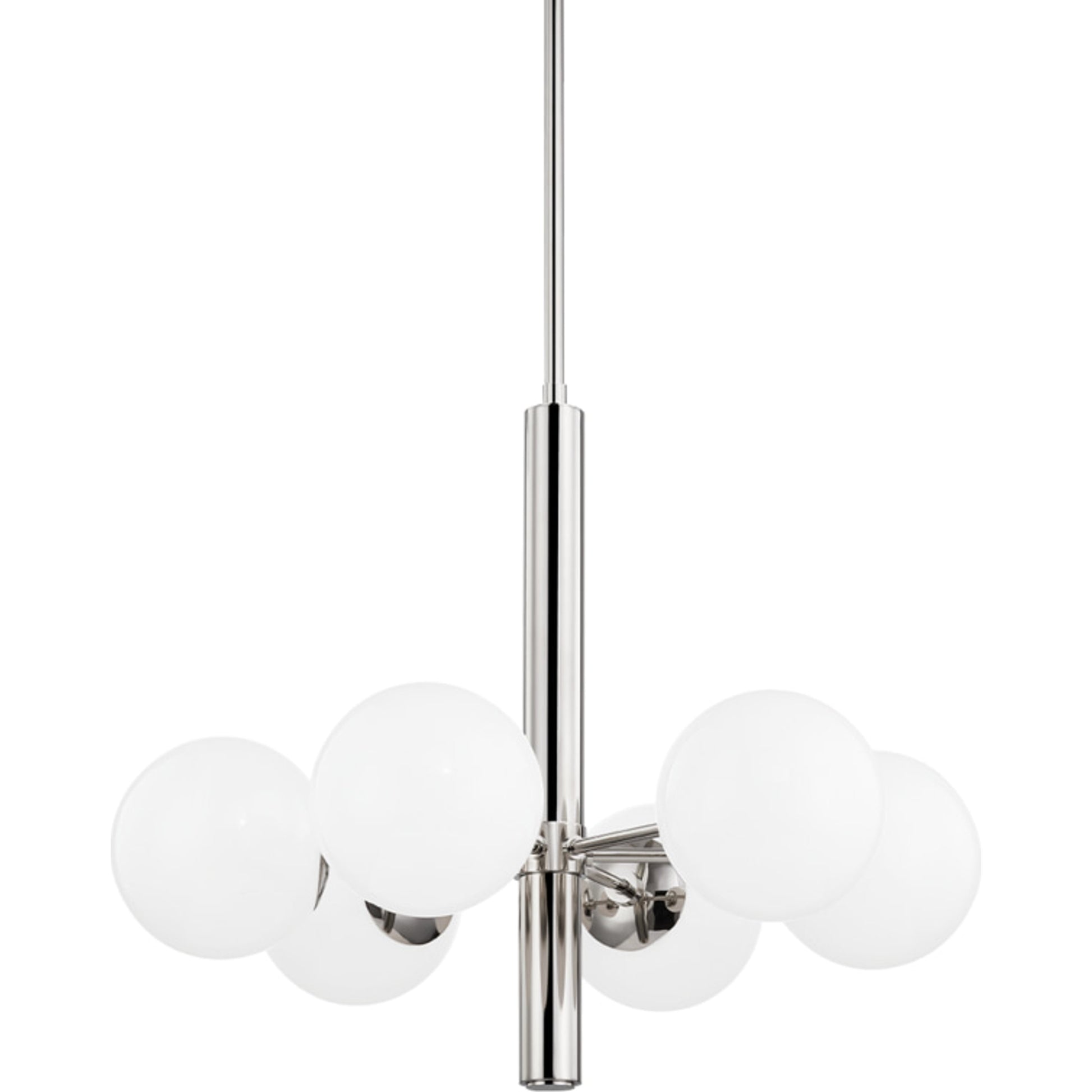 Stella Chandelier by Mitzi. Made from steel in a modern style.