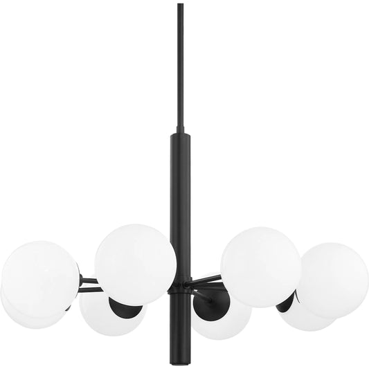 Stella Chandelier by Mitzi. Made from steel in a modern style.