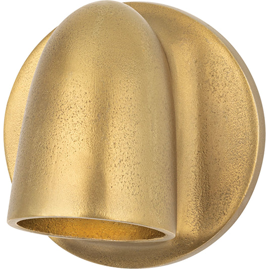001 SI-2387199 | Primary Silo | Canna Wall Sconce by Mitzi in aged brass. Made from aluminum in a modern style.