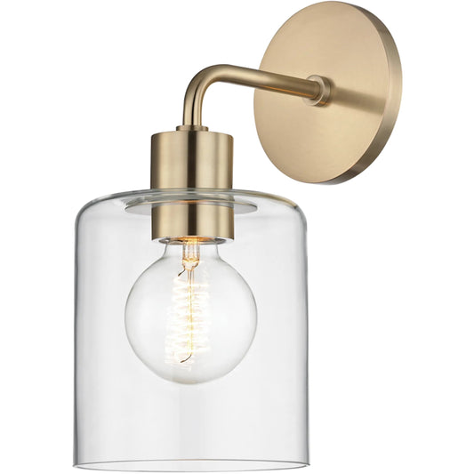 Neko Wall Sconce by Mitzi. Made from steel in a modern style.