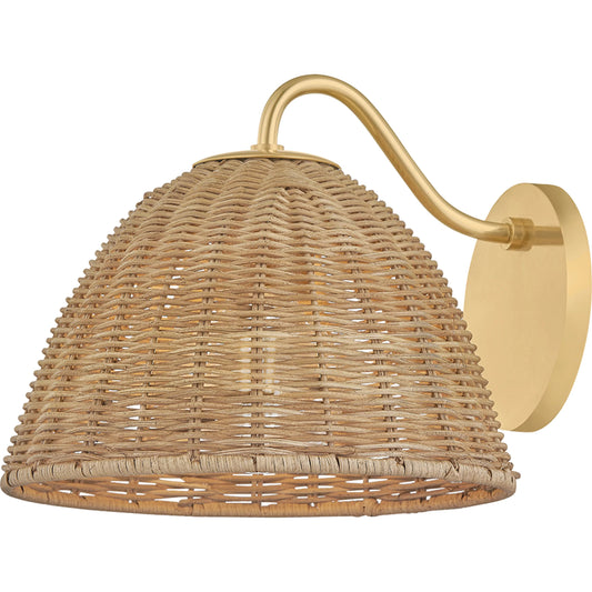 001 SI-2387218 | Primary Silo | Katniss Wall Sconce by Mitzi in aged brass. Made from steel in a unique style.