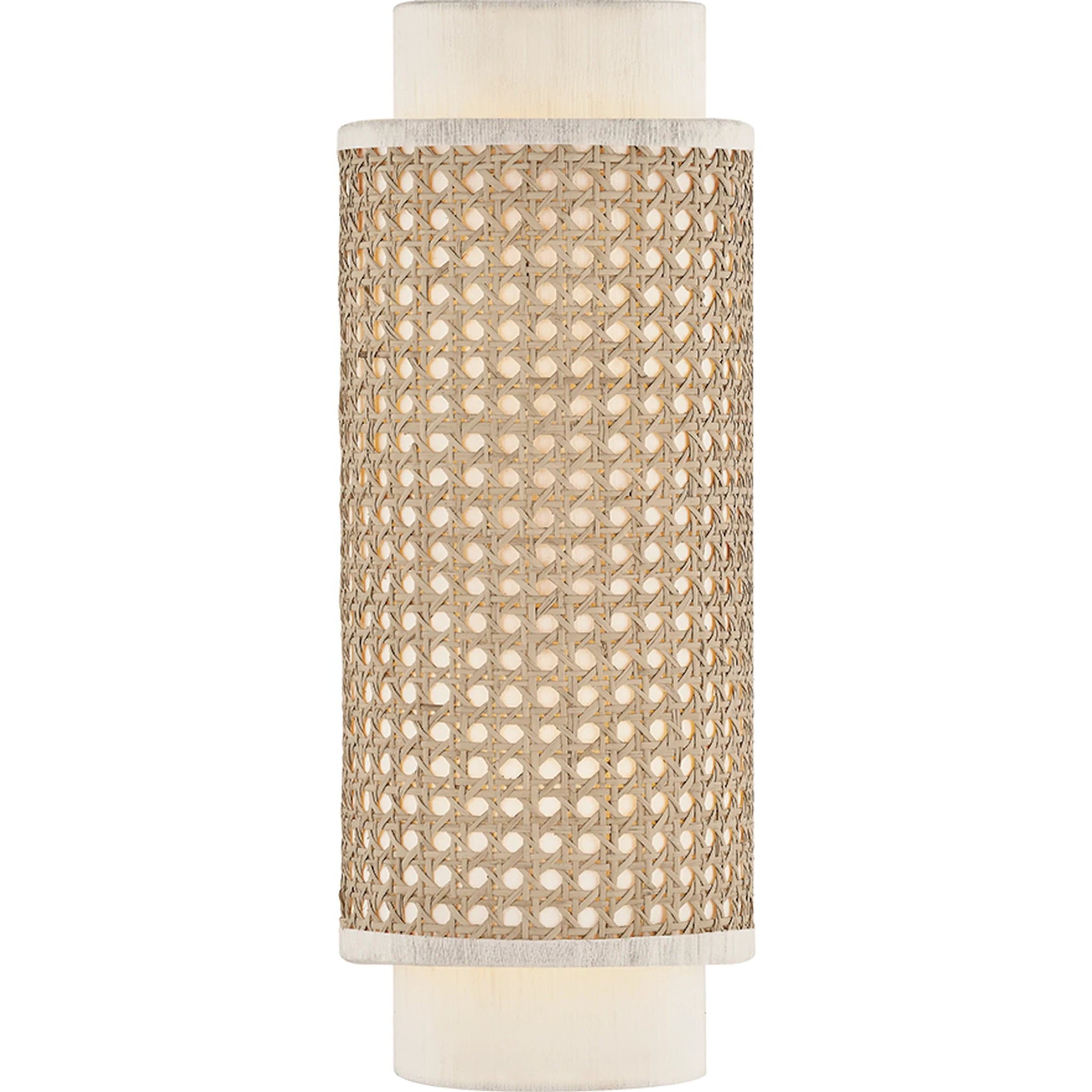 Tina Wall Sconce by Mitzi in aged brass. Made from natural woven in a rustic style.