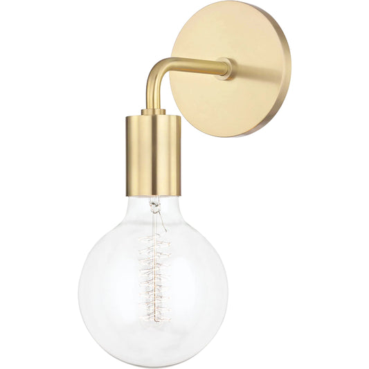 Ava Wall Sconce II by Mitzi. Made from steel in a modern style.